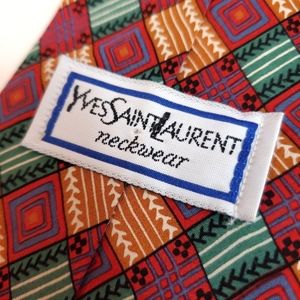 Yves Saint Laurent - YSL - Vintage silk tie